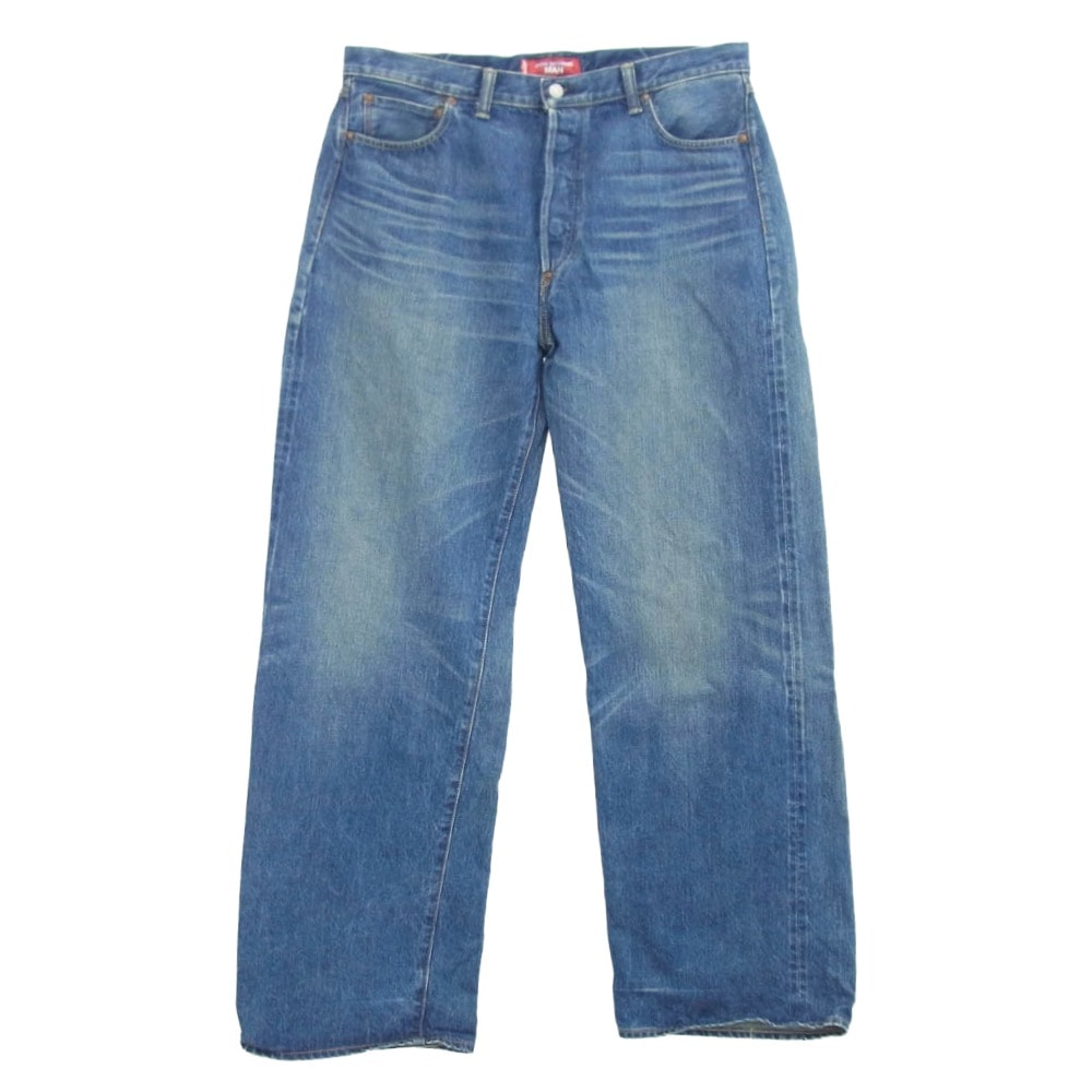 JUNYA WATANABE COMME des GARCONS MAN ジュンヤワタナベコムデギャルソンマン デニムパンツ 25SS wo-p206-051-1-2 × Levis リーバイス DENIM PANTS セルヴィッチ 加工 デニム 【中古】