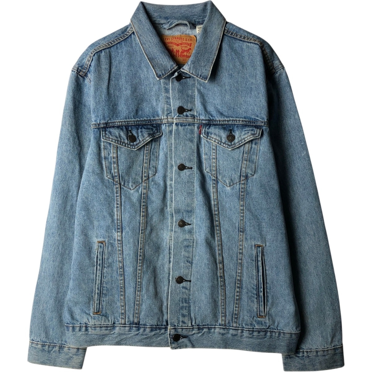 古着 リーバイス Levi's デニムジャケット Gジャン メンズXL相当/eaa630175