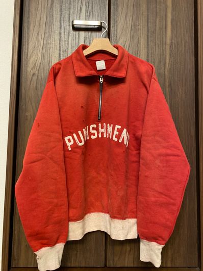 SAINT Mxxxxxx ハーフジップスウェット