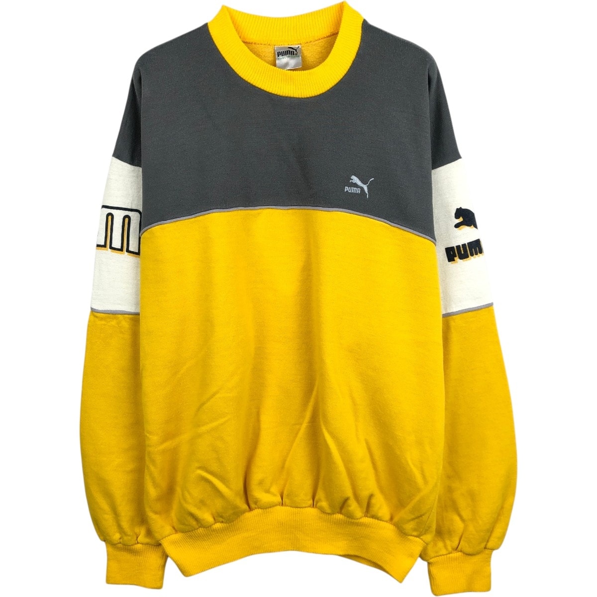 古着 80~90年代 プーマ PUMA ロゴスウェットシャツ トレーナー メンズXL相当 ヴィンテージ/eaa652382