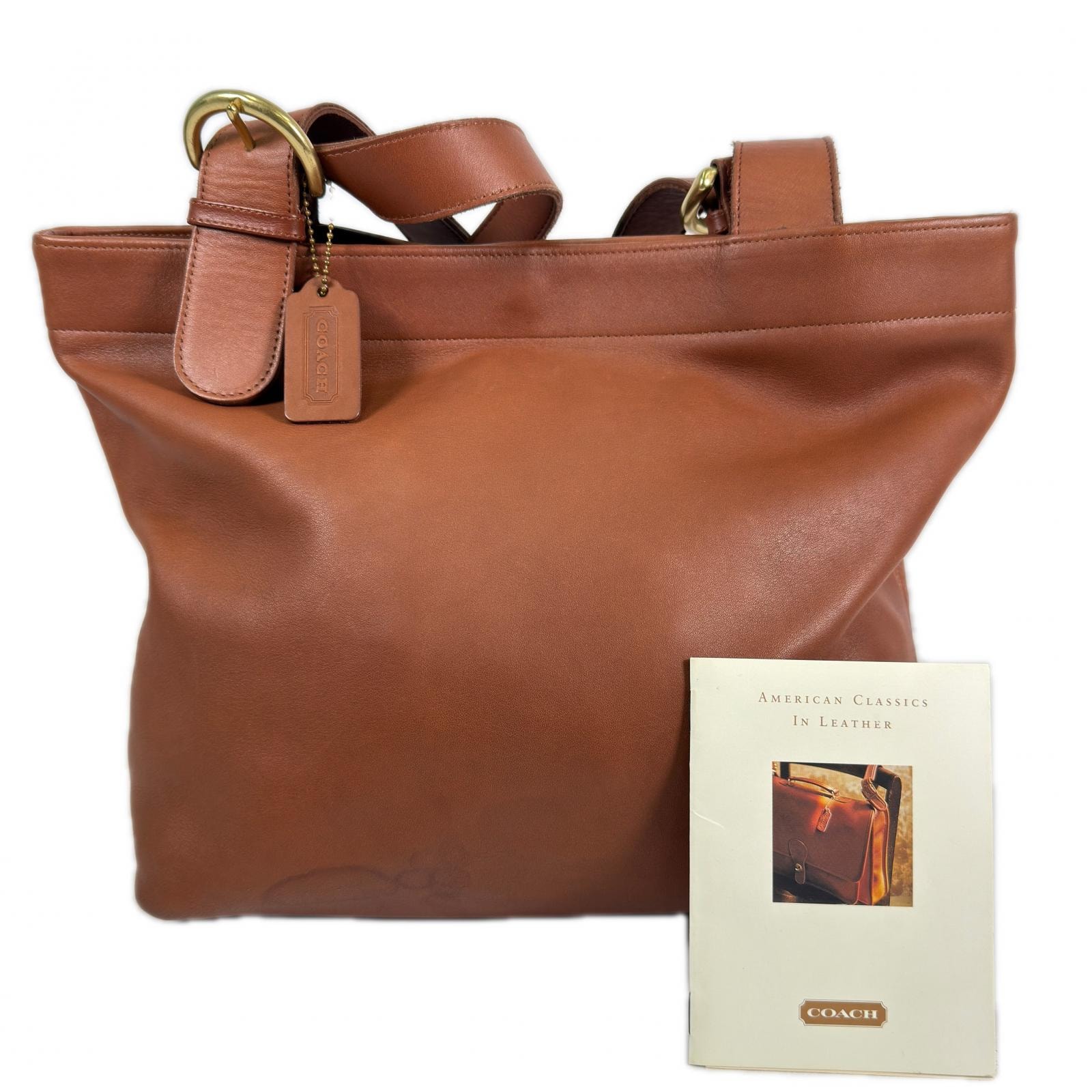 COACH コーチ レザーハンドバッグ バッグ オールドコーチ ブラウン レザー ファッション ファッション小物 レディース