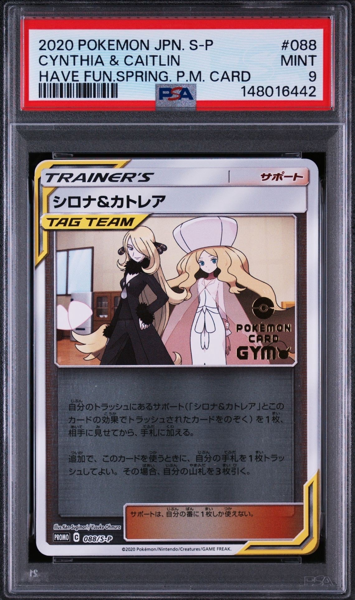 シロナ&カトレア P [S-P 088](プロモーションカード「楽しもう。春