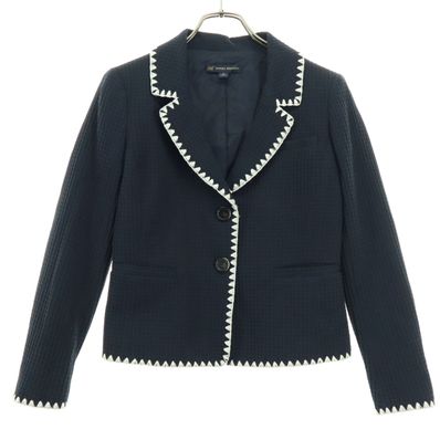 美品 Brooks Brothers ブルックスブラザーズ 長袖 ジャケット ネイビー系