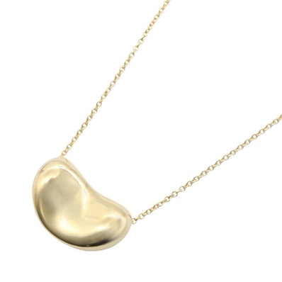 ティファニー TIFFANY&CO ビーンズ ネックレス ラージ ネックレス ジュエリー K18(イエローゴールド) レディース ゴールド系 【中古】