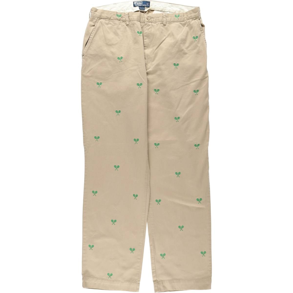 古着 ラルフローレン Ralph Lauren POLO by Ralph Lauren 総柄 チノパンツ メンズw36相当/eaa650921