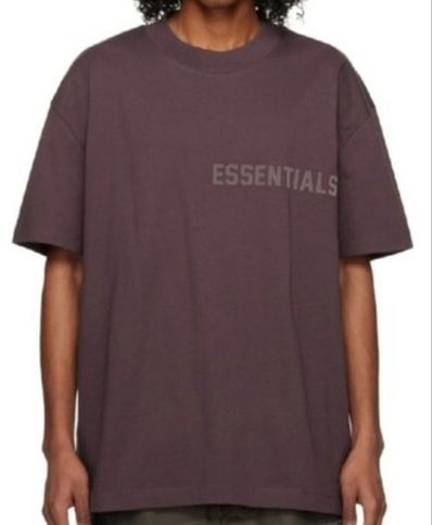FEAR OF GOD ESSENTIALS SS Tee (Silicon Logo)"Sycamore"