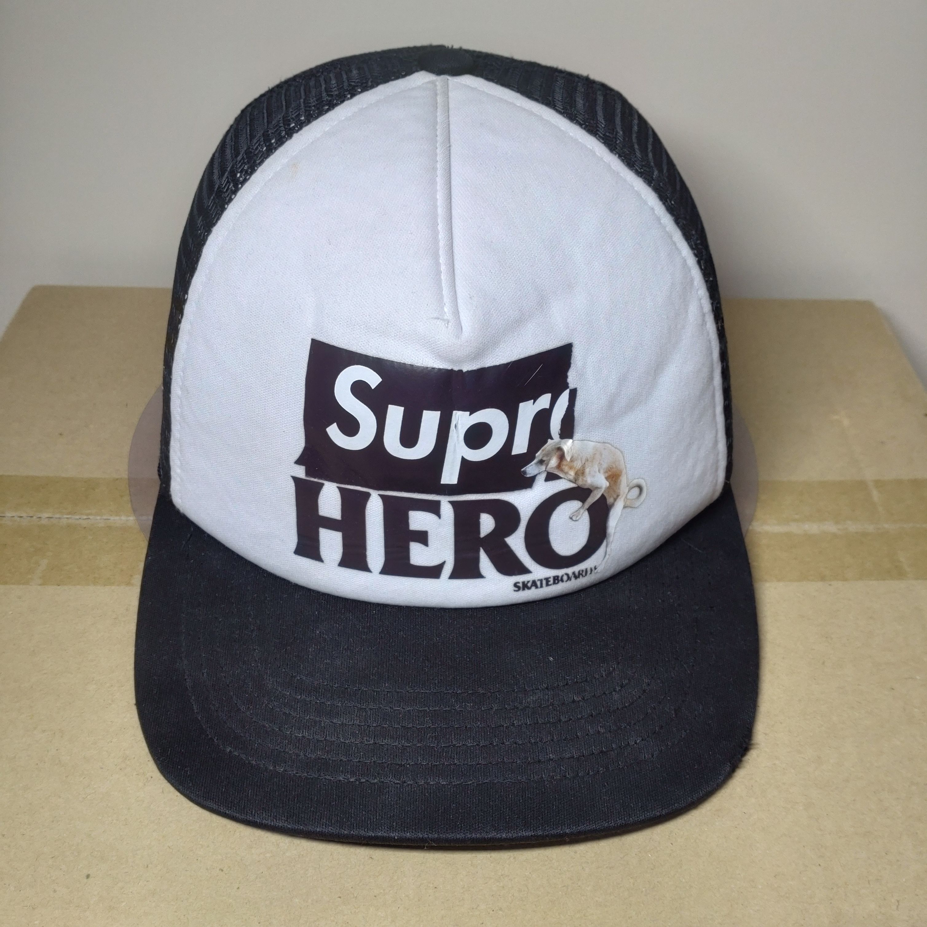 Supreme / ANTIHERO Mesh Back 5-Panel "Black"