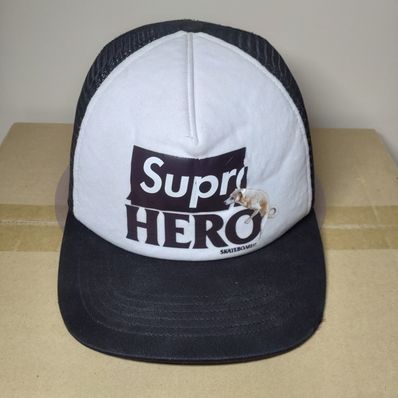 Supreme / ANTIHERO Mesh Back 5-Panel "Black"