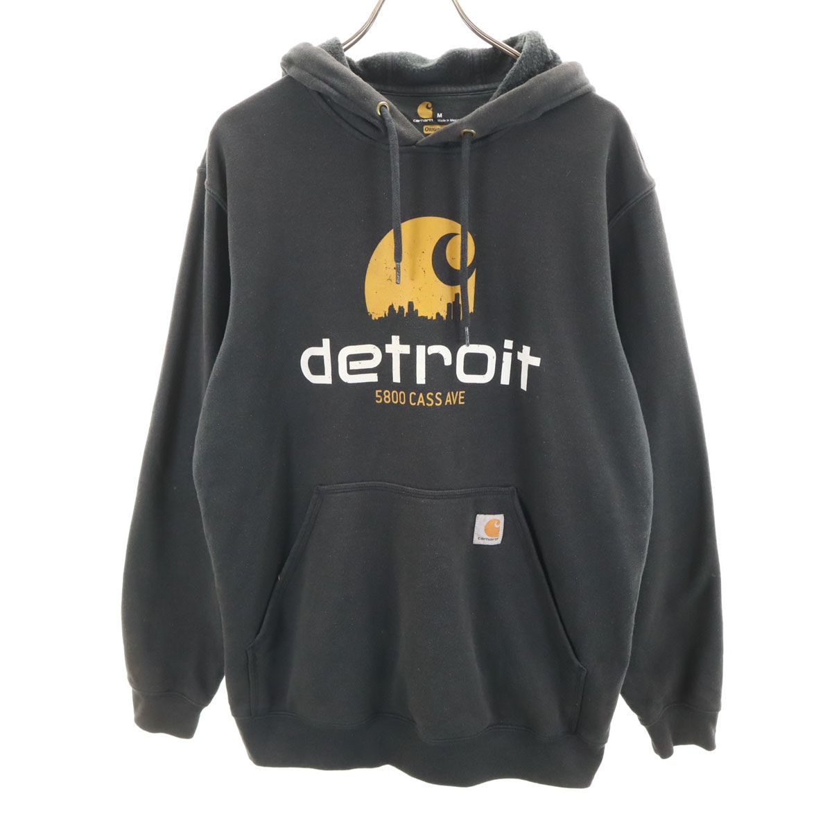 Carhartt カーハート 長袖 スウェットパーカー M ブラック