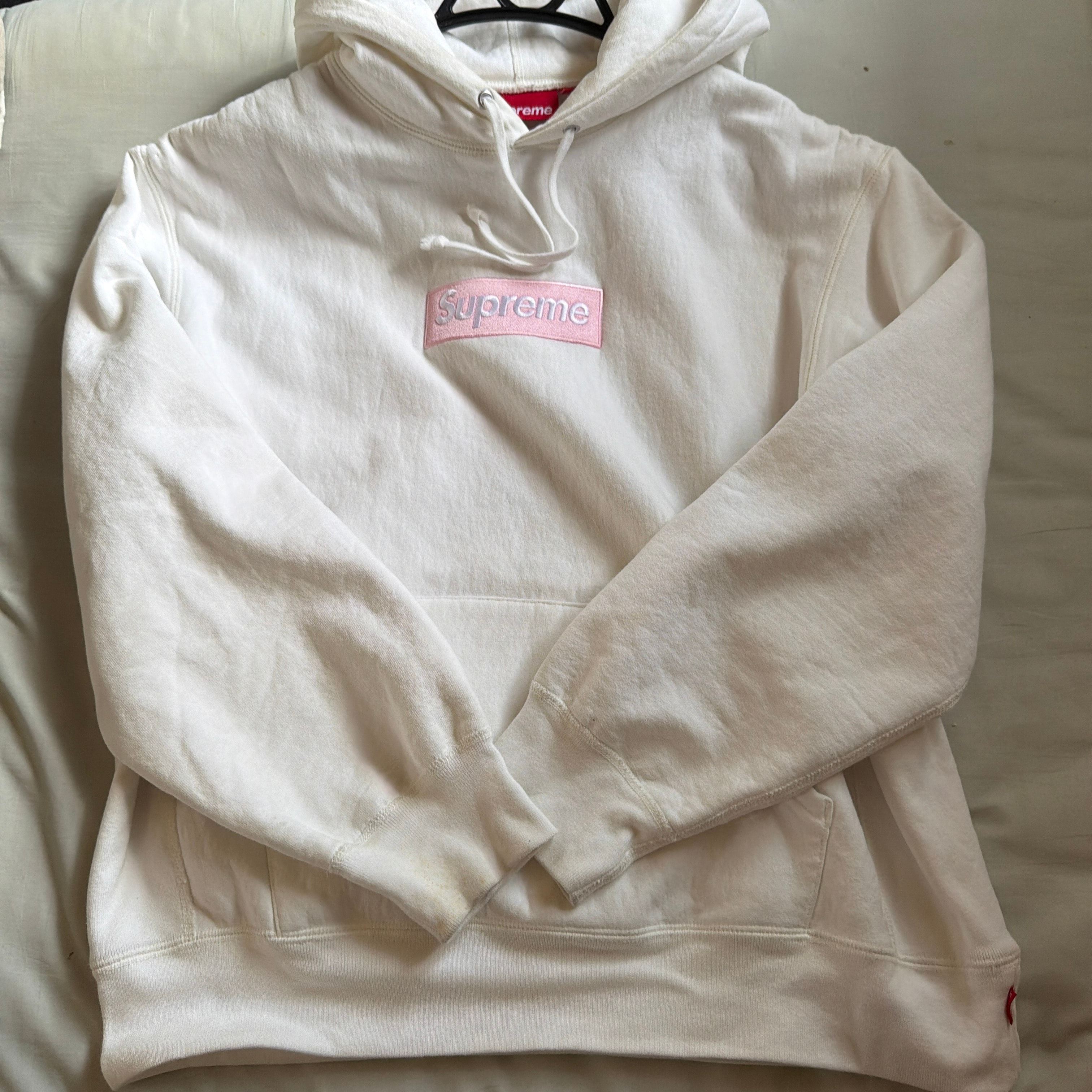 Supreme Box Logo Hooded Sweatshirt (25FW) "White"