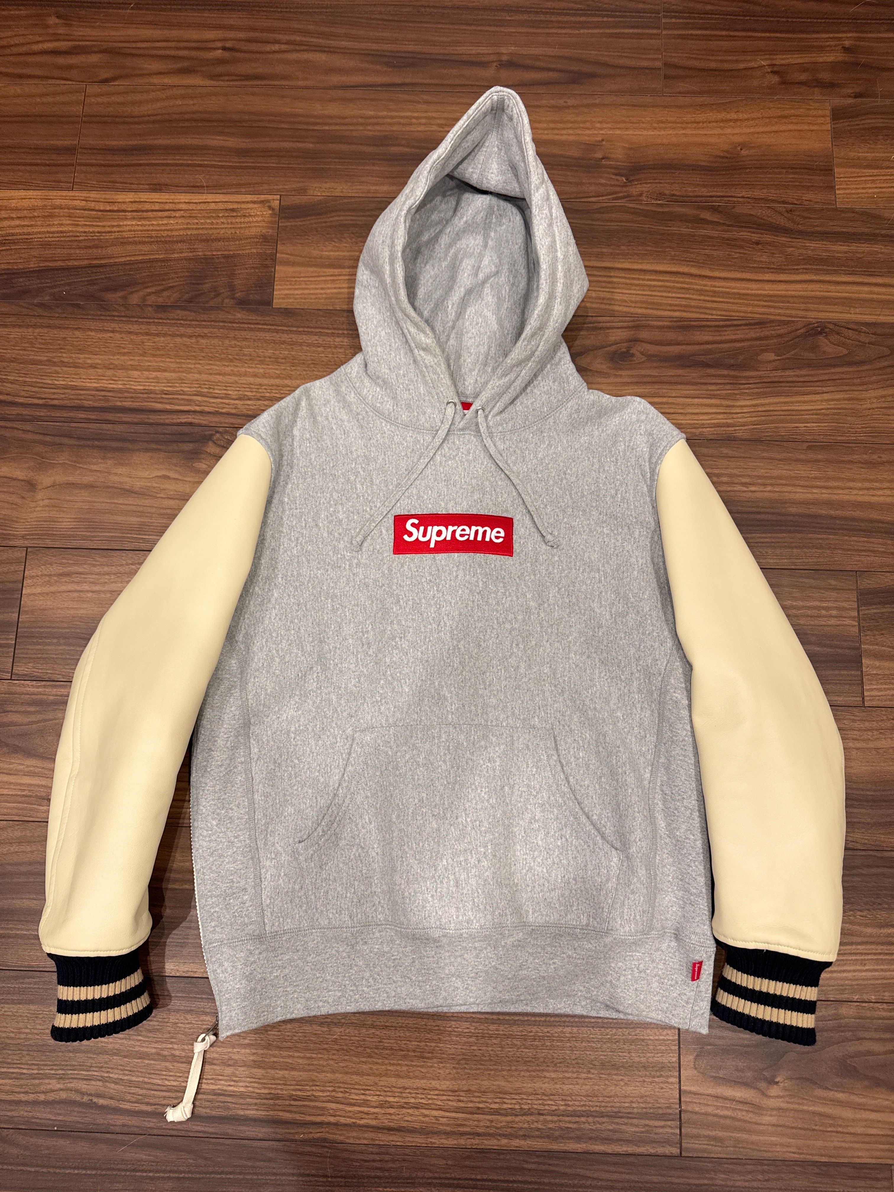 Supreme / JUNYA WATANABE COMME des GARÇONS MAN Box Logo Hoodie Customize "Grey"