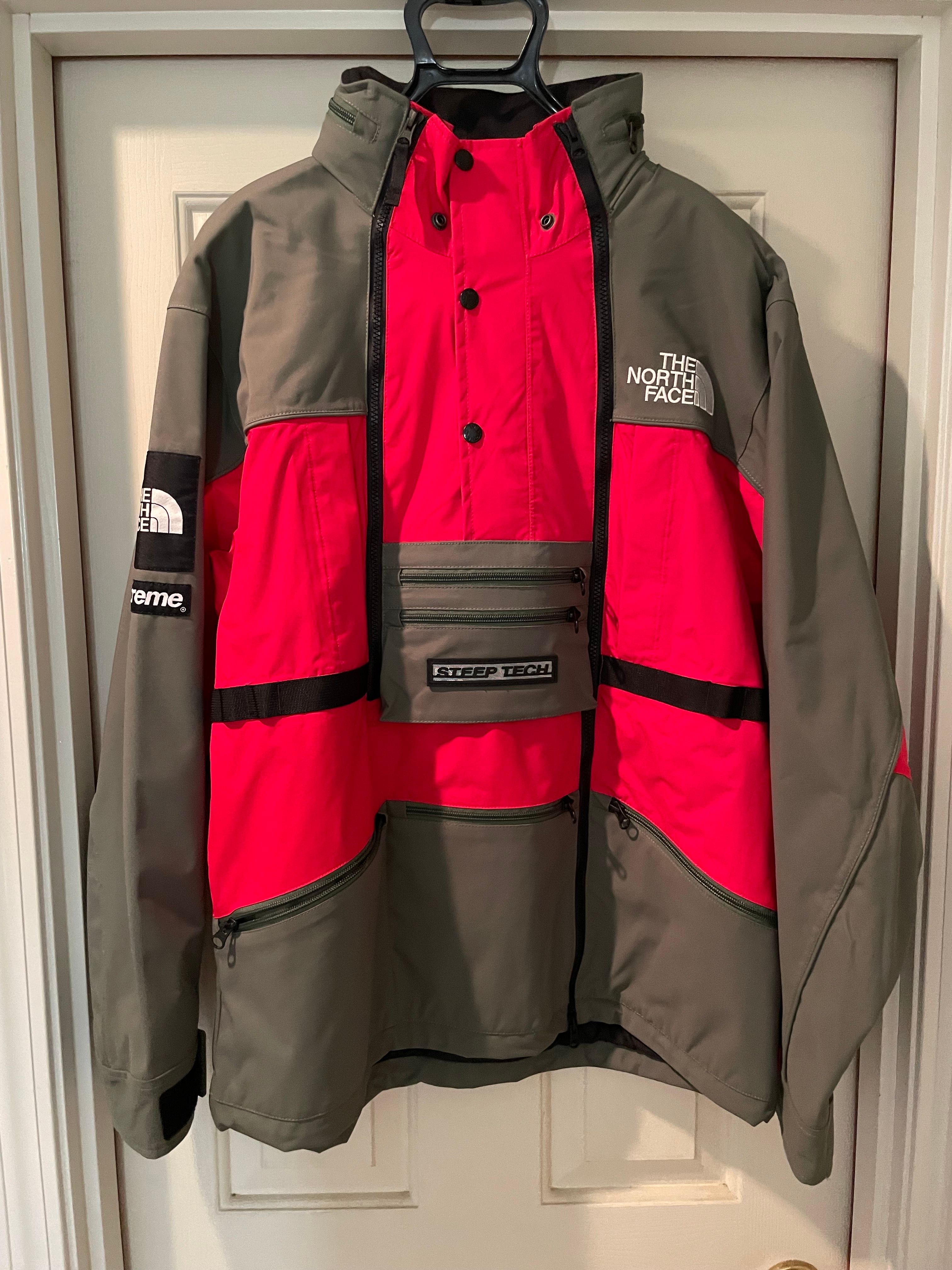 Supreme x The North Face Steep Tech Hooded Jacket "Olive"