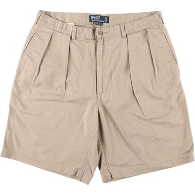 古着 ラルフローレン Ralph Lauren POLO by Ralph Lauren TYLER SHORT ツータック チノショーツ ショートパンツ メンズw34相当/eaa417751