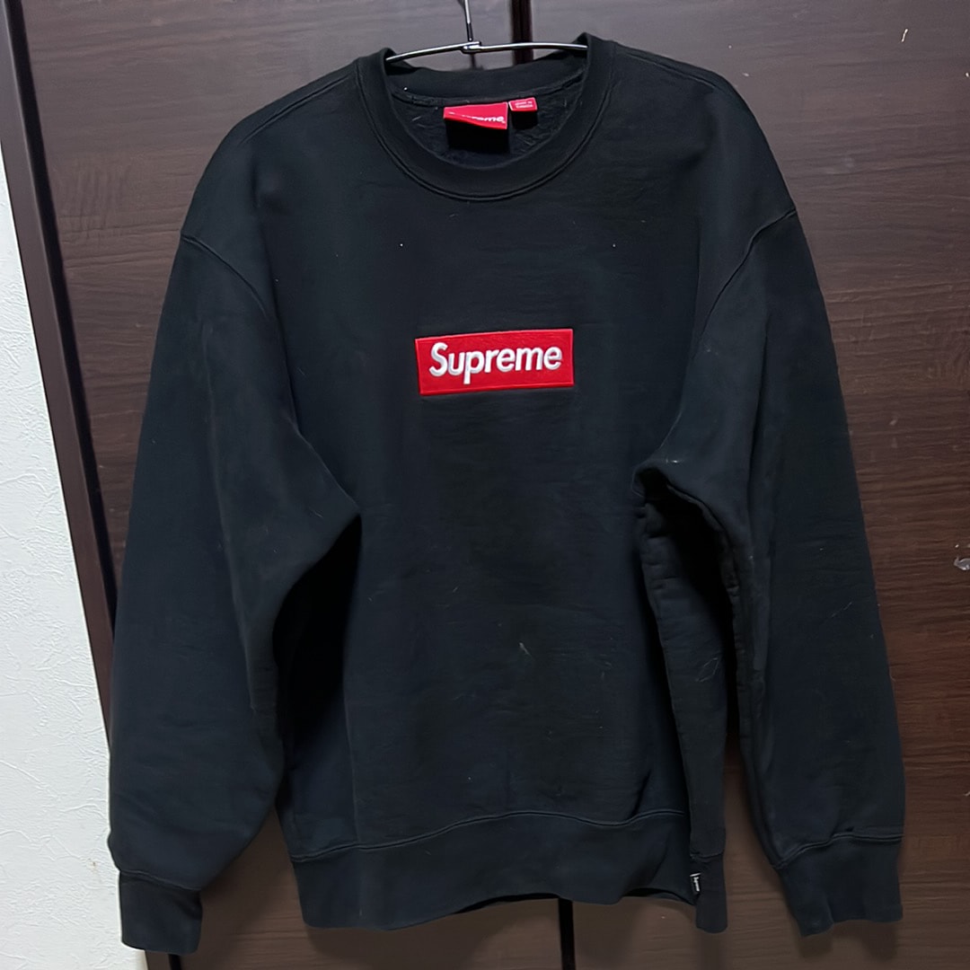 Supreme Box Logo Crewneck "Black" (22FW)