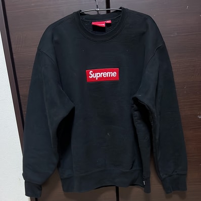 Supreme Box Logo Crewneck "Black" (22FW)
