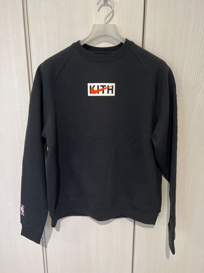 KITH Nike for New York Knicks Fleece Crewneck "Black"