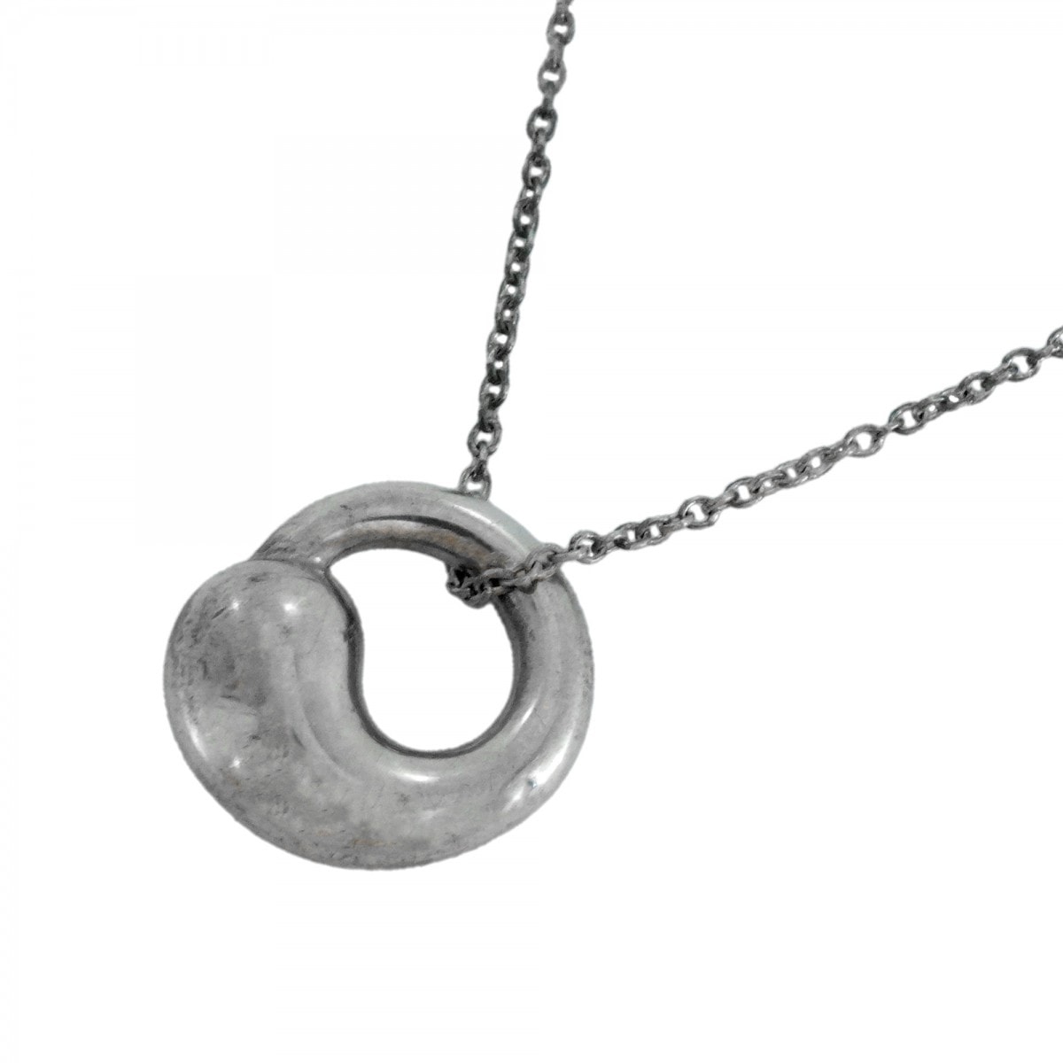 ★SALE【6jdb0159】ティファニー ネックレス エターナルサークル シルバー925【中古】レディース