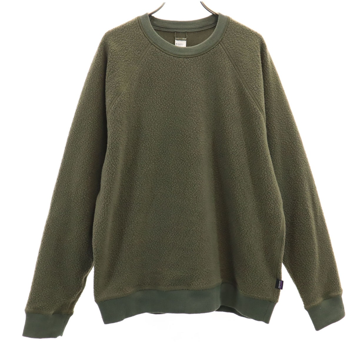 patagonia パタゴニア 長袖 リバーシブル シーリングクルー トレーナー M カーキ 26130FA21 アウトドア
