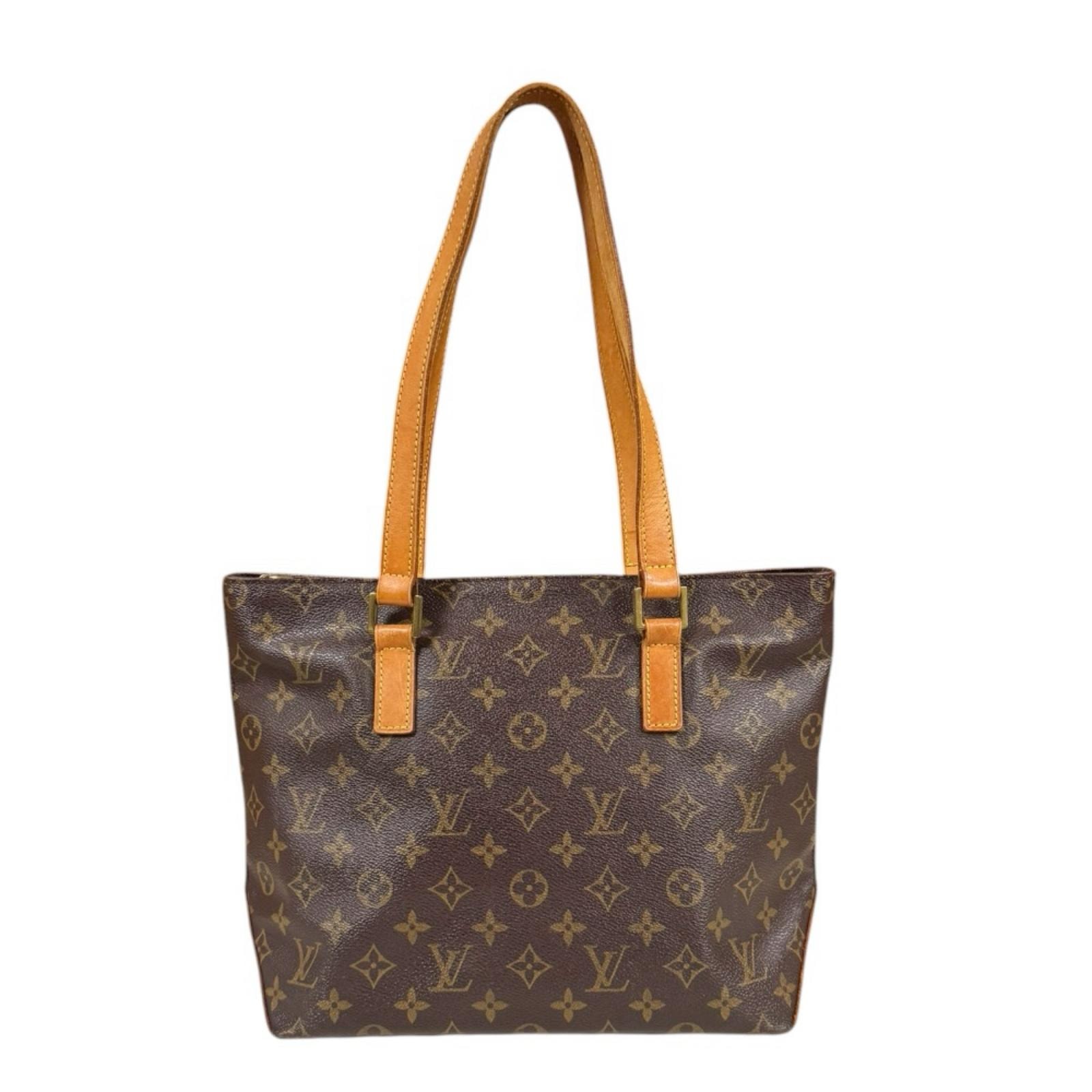 ルイヴィトン カバピアノ モノグラム トートバッグ モノグラムキャンバス M51148 ブラウン レディース LOUIS VUITTON  中古