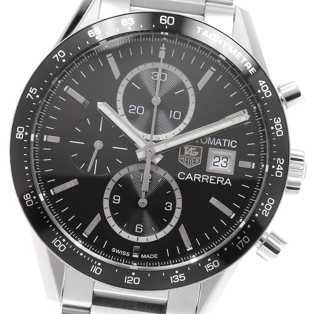 ☆良品 タグホイヤー カレラ CV201AL-1 メンズ 【中古】