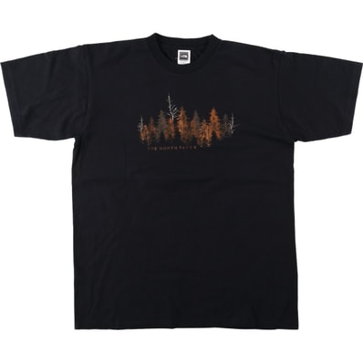 古着 ザノースフェイス THE NORTH FACE 半袖 プリントTシャツ メンズM相当/eaa622003