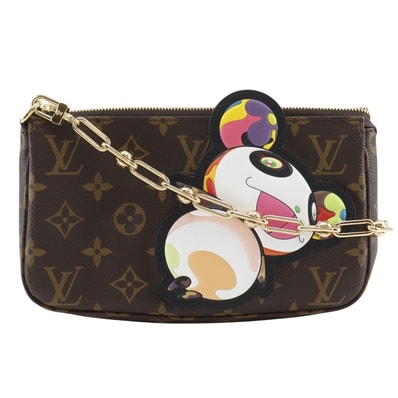ルイ・ヴィトン LV TM ポシェット・アクセソワール アクセサリーポーチ 村上