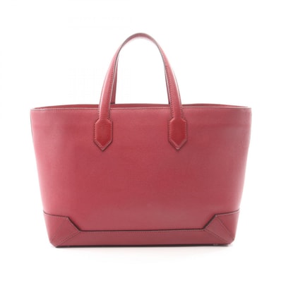 エルメス HERMES マキシボックス カバス30 ハンドバッグ バッグ カーフ(牛革) ヴォーエプソン エバーカーフ ルージュグレナ A刻印(2017年製造) レディース ボルドー系 【中古】