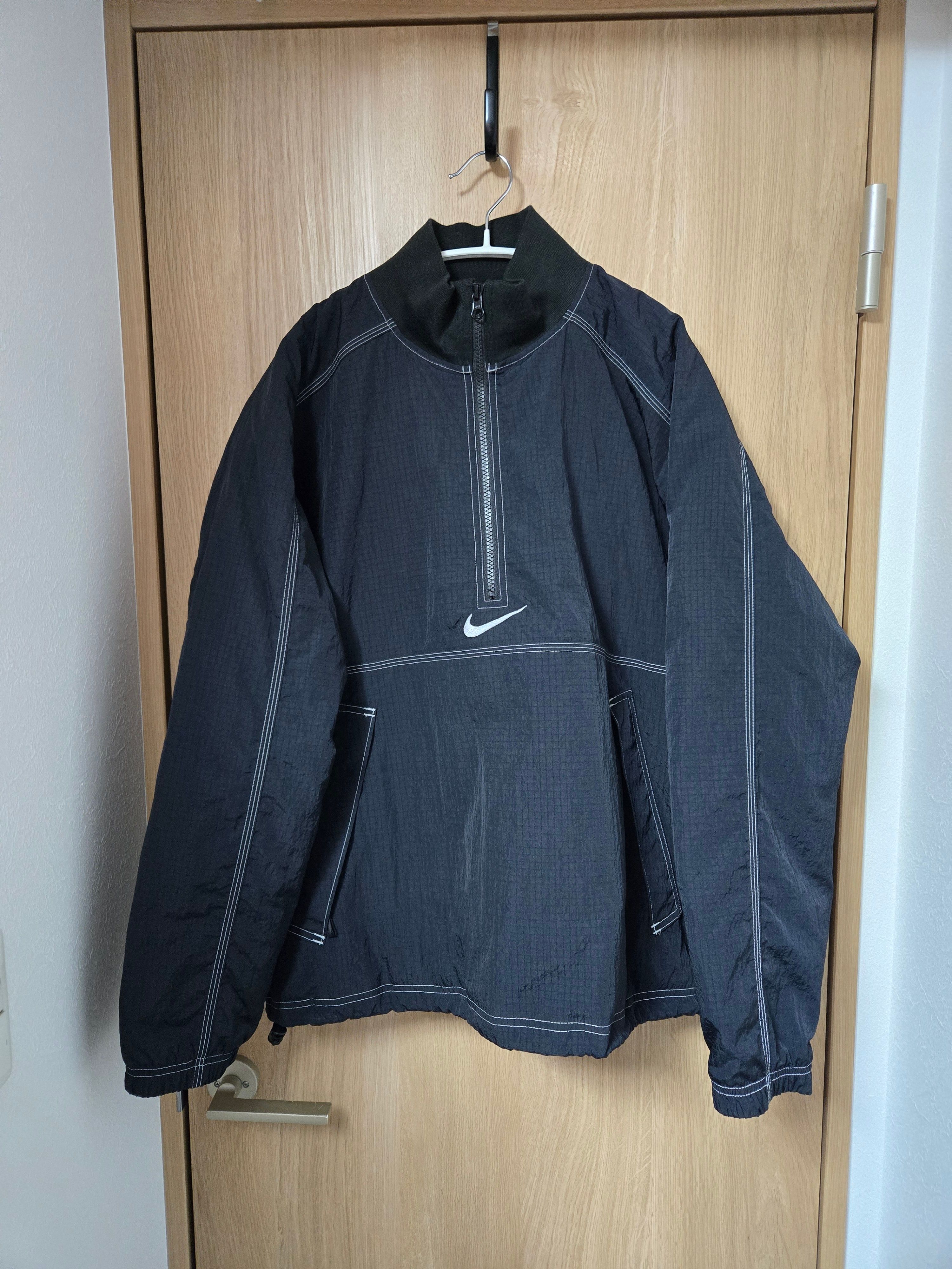 Supreme x Nike Ripstop Pullover "Black"
