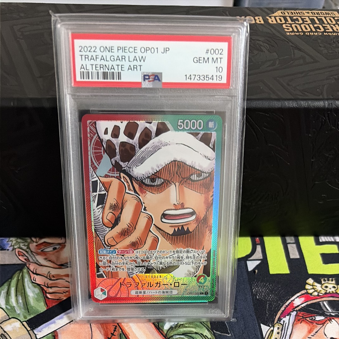 Trafalgar law L-P[OP01-002] (Booster Pack ROMANCE DAWN)