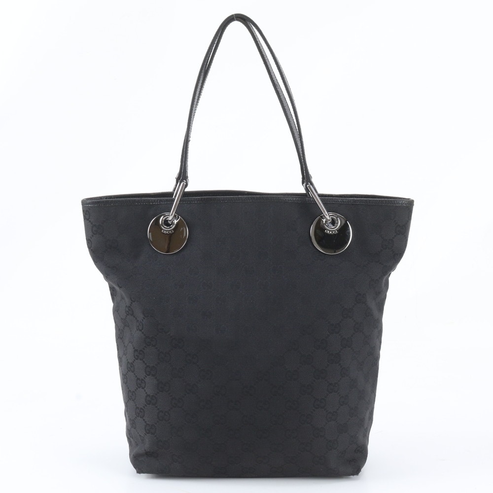 B (目立った傷や汚れなし)】□美品 グッチ GGキャンバス 120836 トート