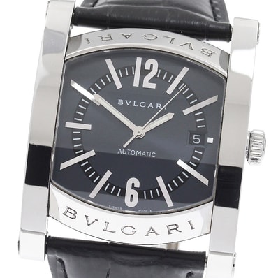 ★箱・保 ブルガリ アショーマ デイト AA48S 自動巻き メンズ 【中古】