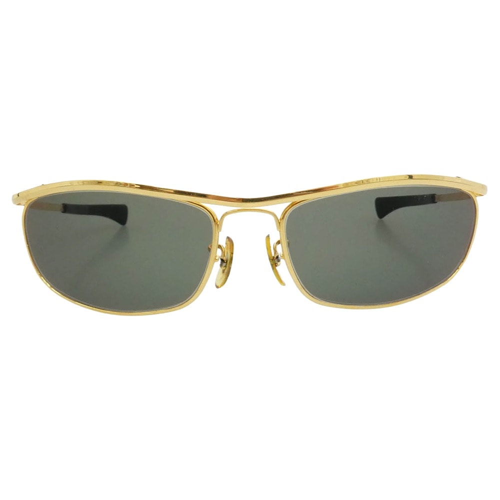 Ray-Ban レイバン L0255 米国製 B&L Olympian オリンピアン サングラス フレーム:ゴールド系 レンズ:ブラック サイズ表記無し【中古】