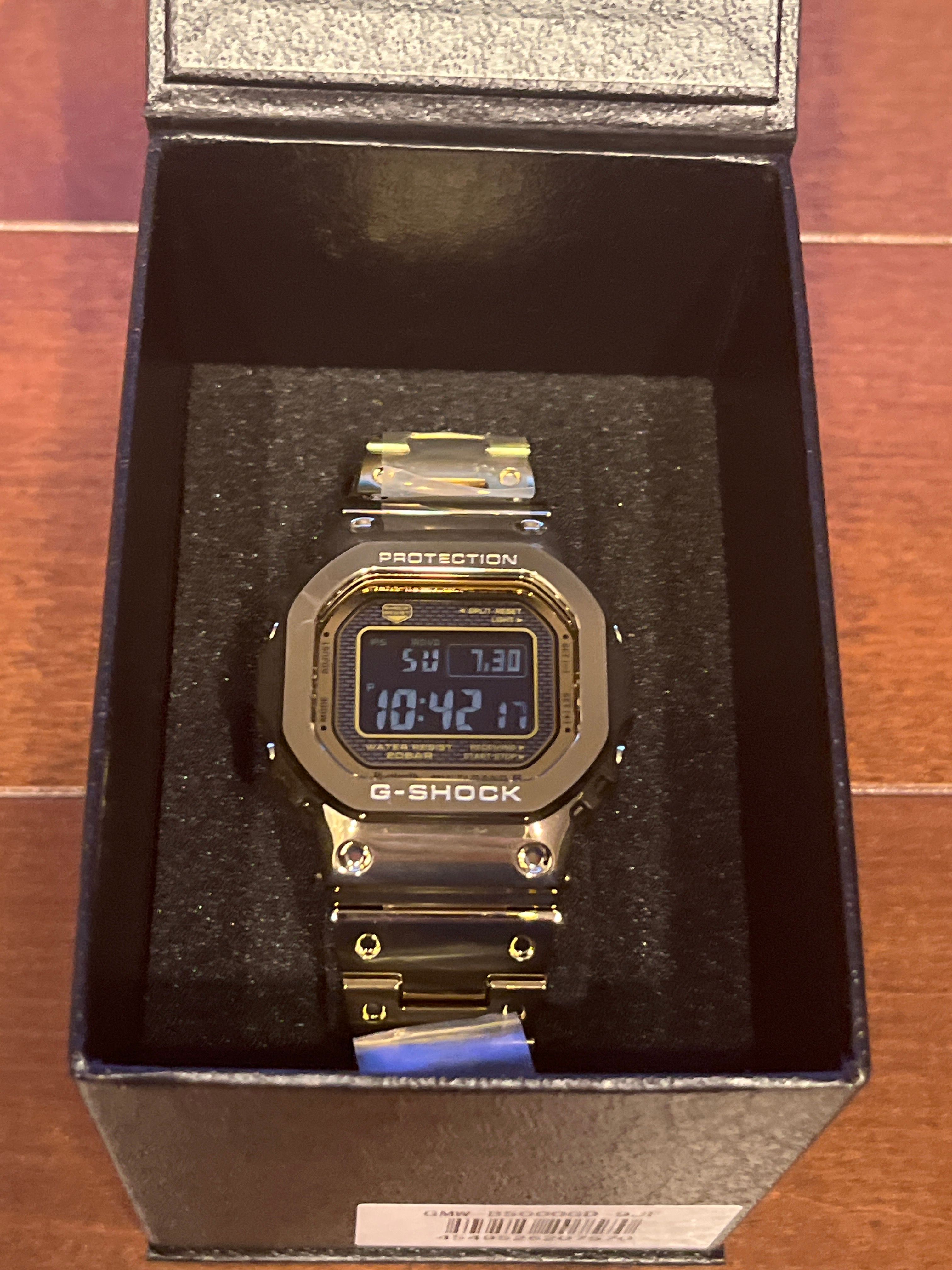 Casio G-Shock GMW-B5000GD-9 - 44mm in Stainless Steel