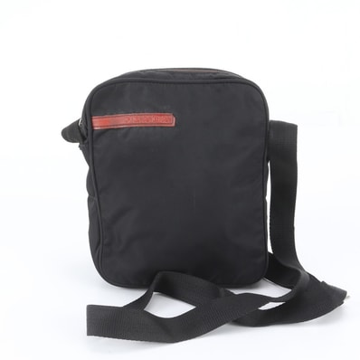■美品 プラダ ショルダーバッグ レザー×ナイロン