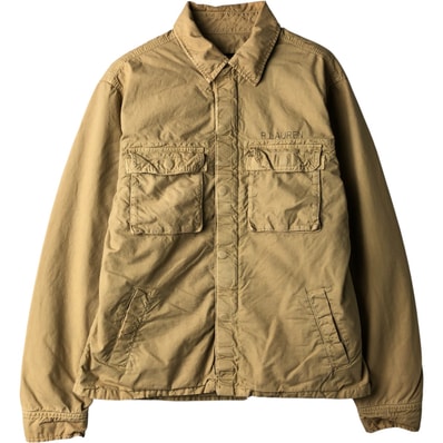古着 00年代 ラルフローレン Ralph Lauren POLO JEANS COMPANY ステンシル入り コットンジャケット メンズM相当/eaa604765