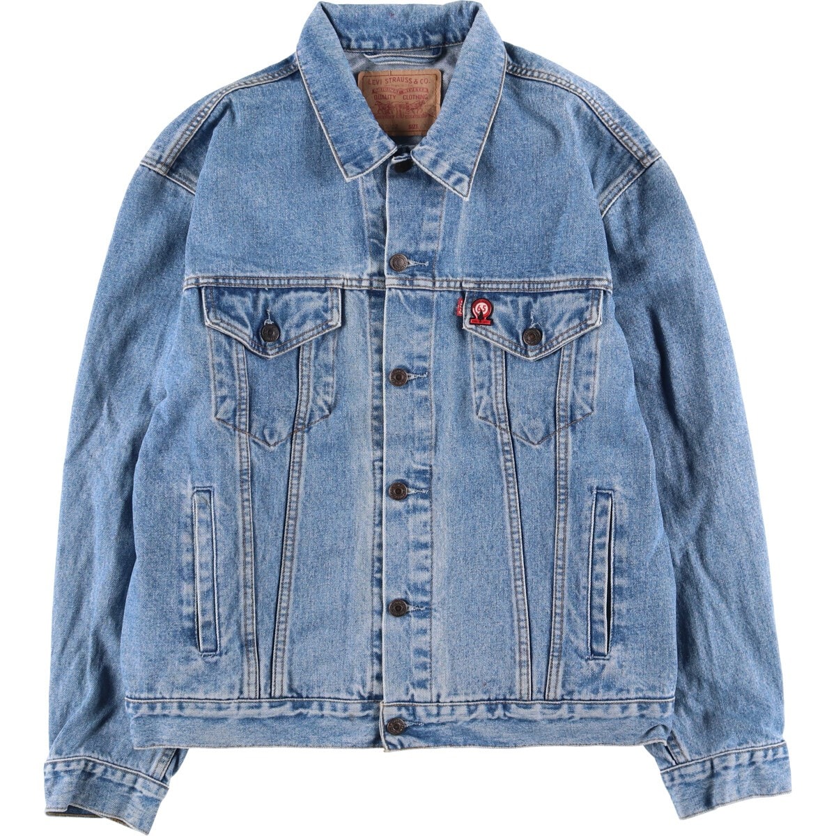 古着 90年代 リーバイス Levi's 70503-0216 ユーロモデル デニムジャケット Gジャン メンズXL相当 ヴィンテージ/eaa592294