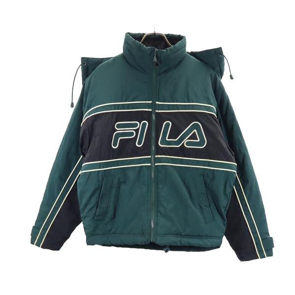 FILA フィラ 90s ナイロン 中綿ジャケット