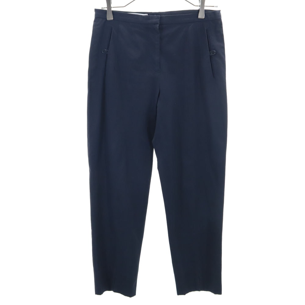 JIL SANDER ジルサンダー イタリア製 スラックスパンツ 34 ネイビー