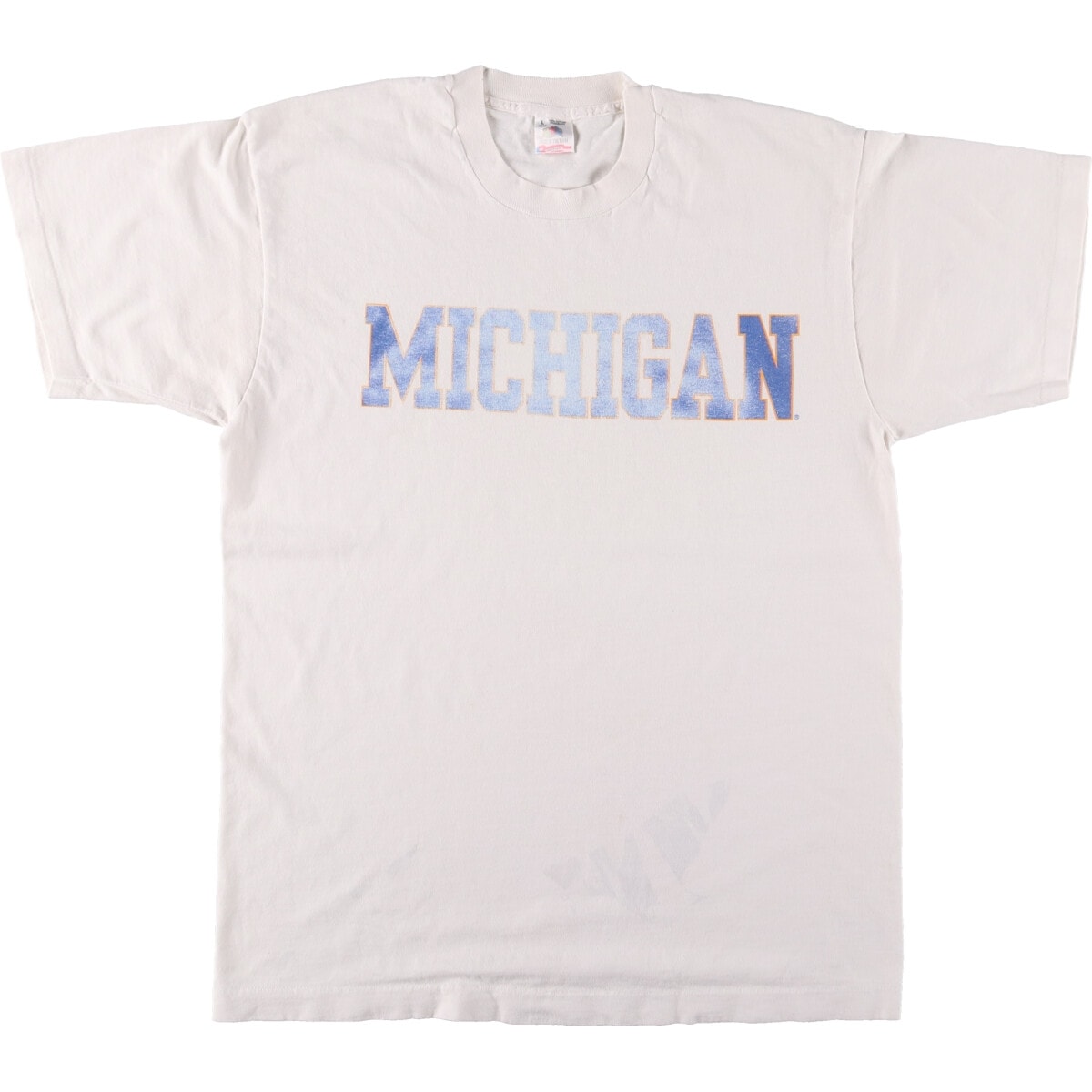 古着 90年代 フルーツオブザルーム FRUIT OF THE LOOM MICHIGAN STATE ミシガン州立大学 カレッジTシャツ USA製 メンズL相当 ヴィンテージ/eaa548157