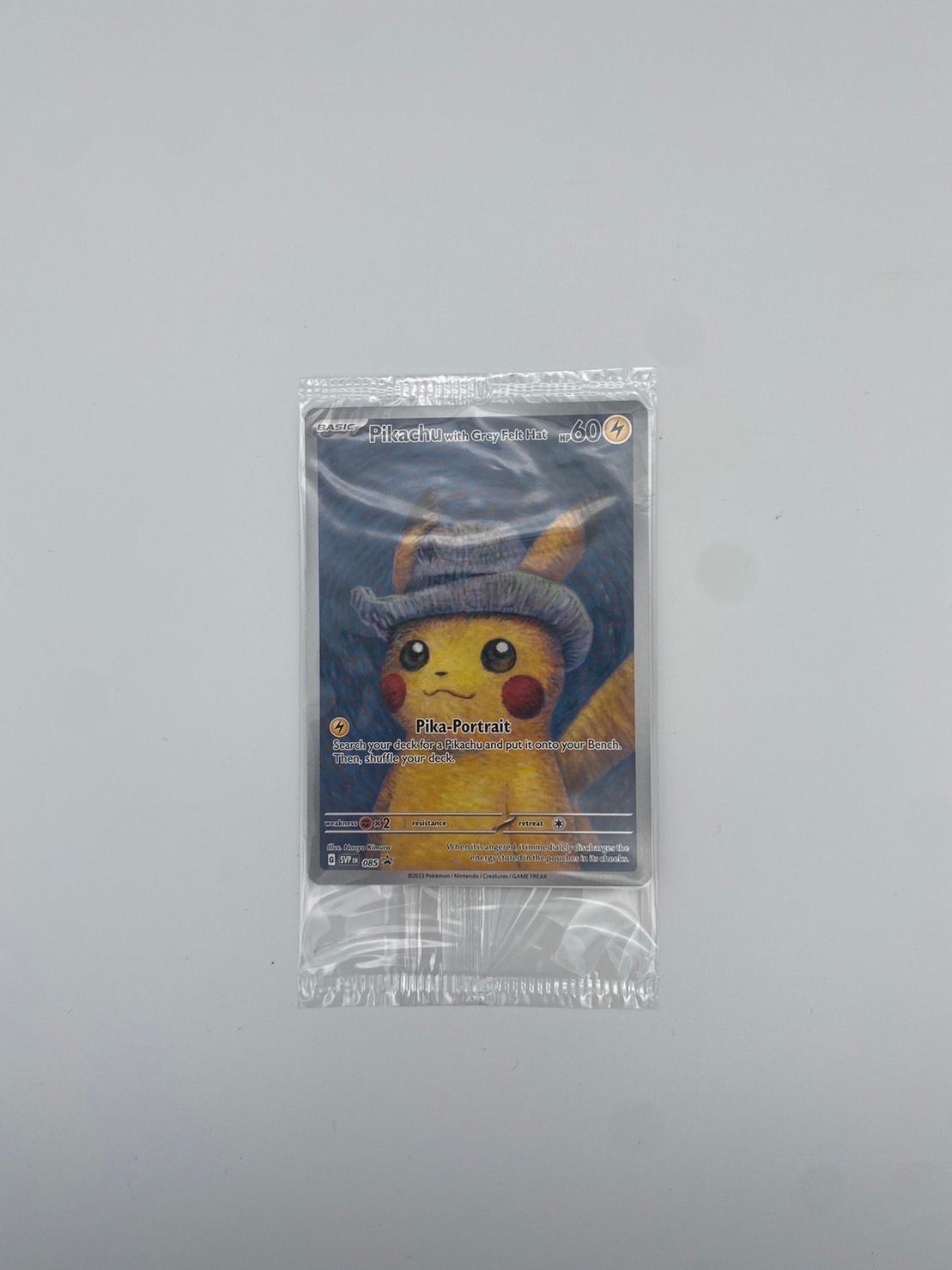ピカチュウ : プロモ [SVP EN 085](「ゴッホ展」 プロモーションカード「SVP EN」) 【英語版】