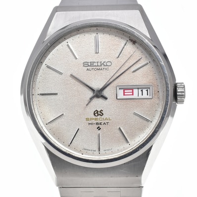 セイコー SEIKO 6156-8040 グランドセイコー スペシャル ハイビート シルバー 自動巻き メンズ 腕時計 N#148655