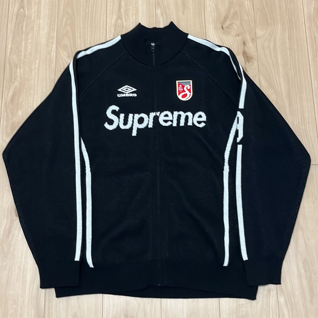 Supreme x Umbro Zip Up Sweater "Black"