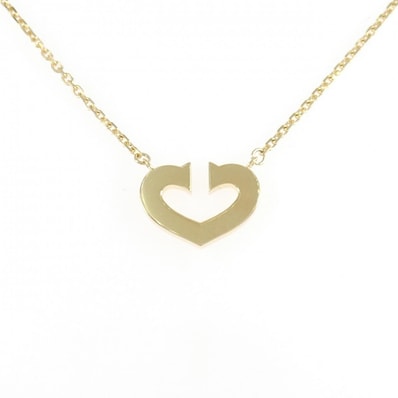 カルティエ Cハート ネックレス