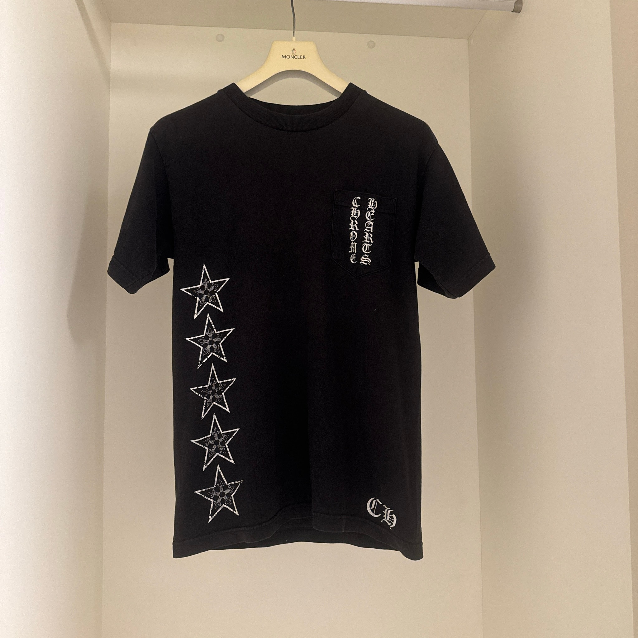 【希少】CHROME HEARTS スター ポケットTシャツ