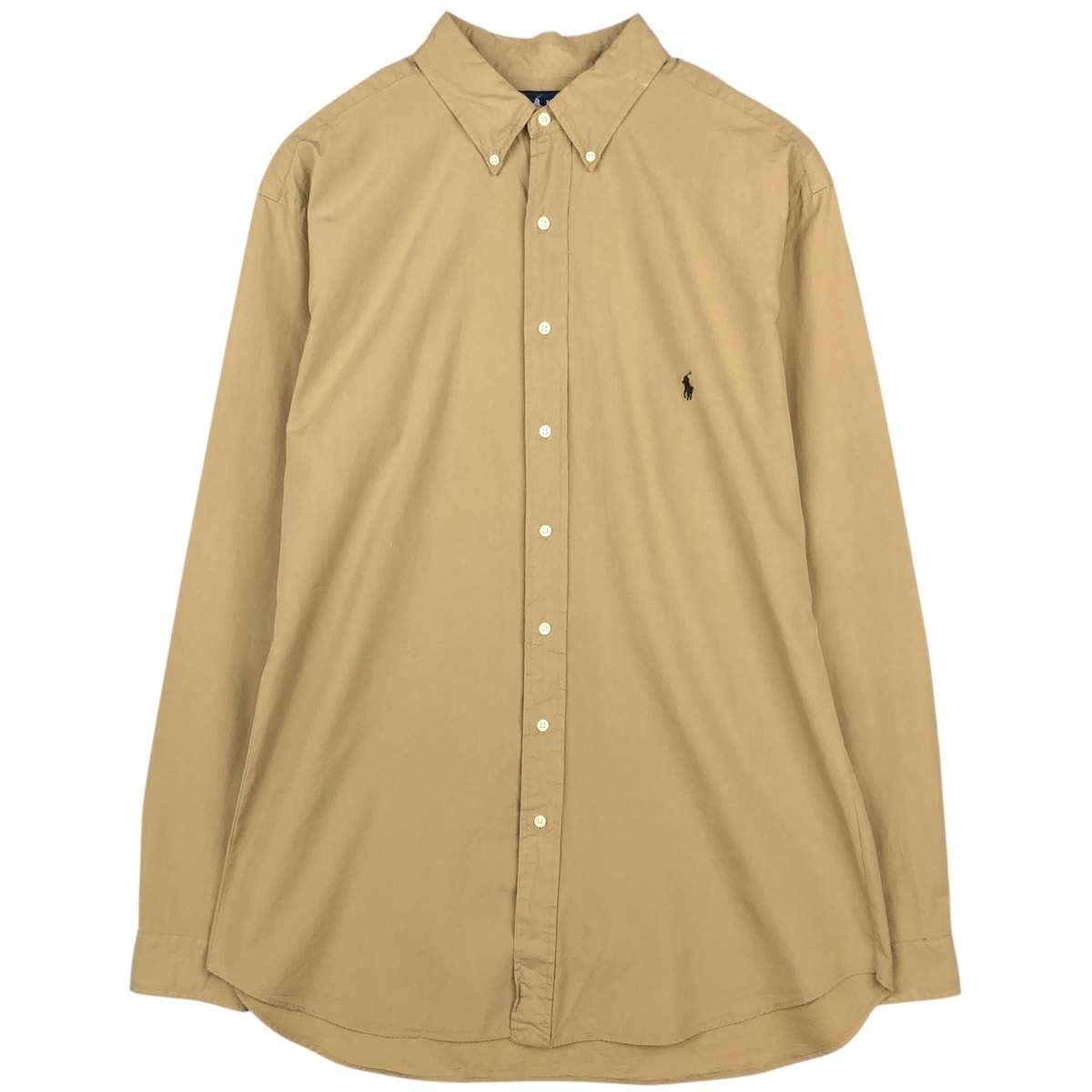 古着 ラルフローレン Ralph Lauren CLASSIC FIT 長袖 ボタンダウンシャツ メンズXL相当/eaa649234