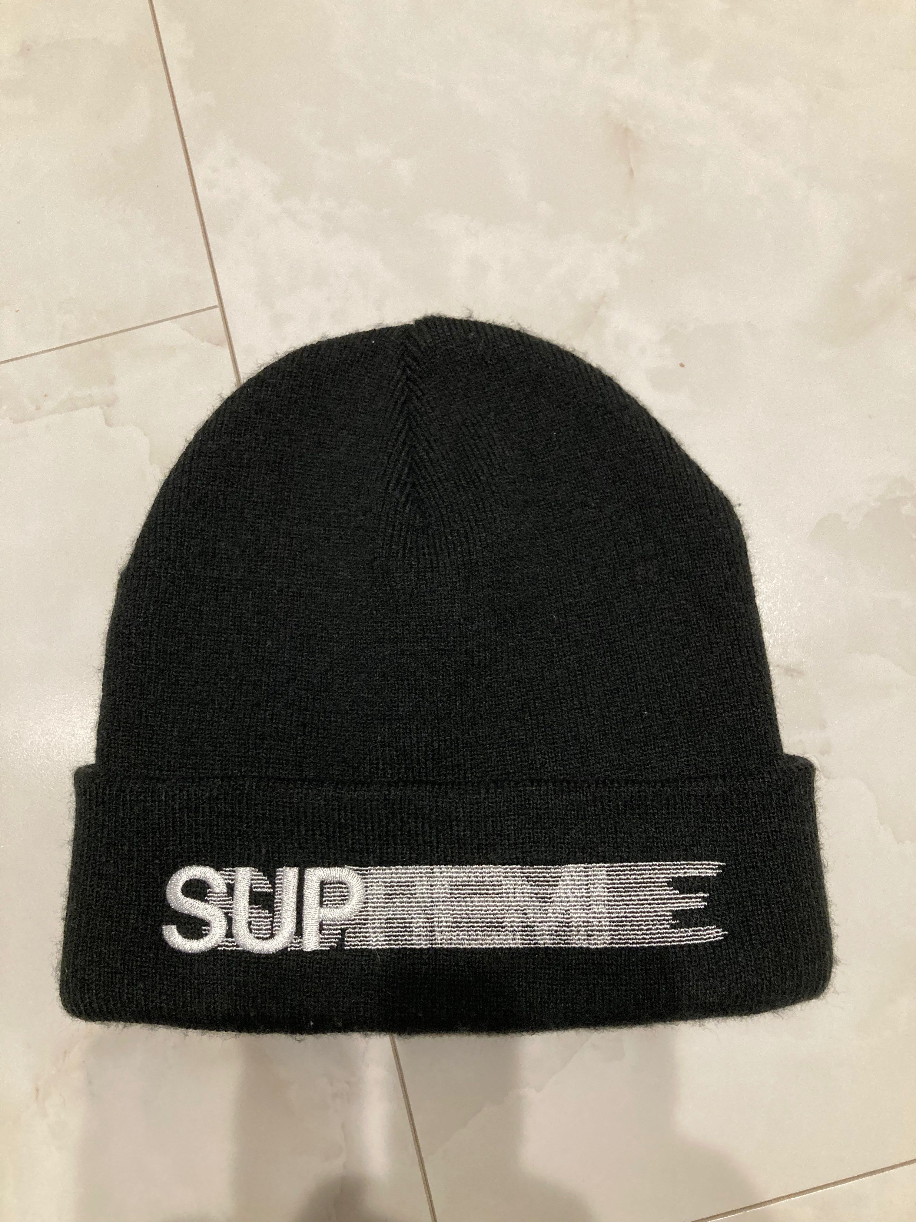Supreme Motion Logo Beanie "Black" (20SS)