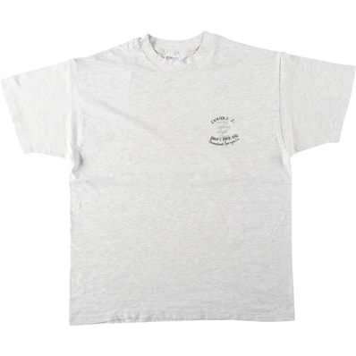 古着 90年代 ヘインズ Hanes BEEFY-T Double Z Bar BBQ エロT アドバタイジングTシャツ USA製 メンズL相当 ヴィンテージ/eaa645012