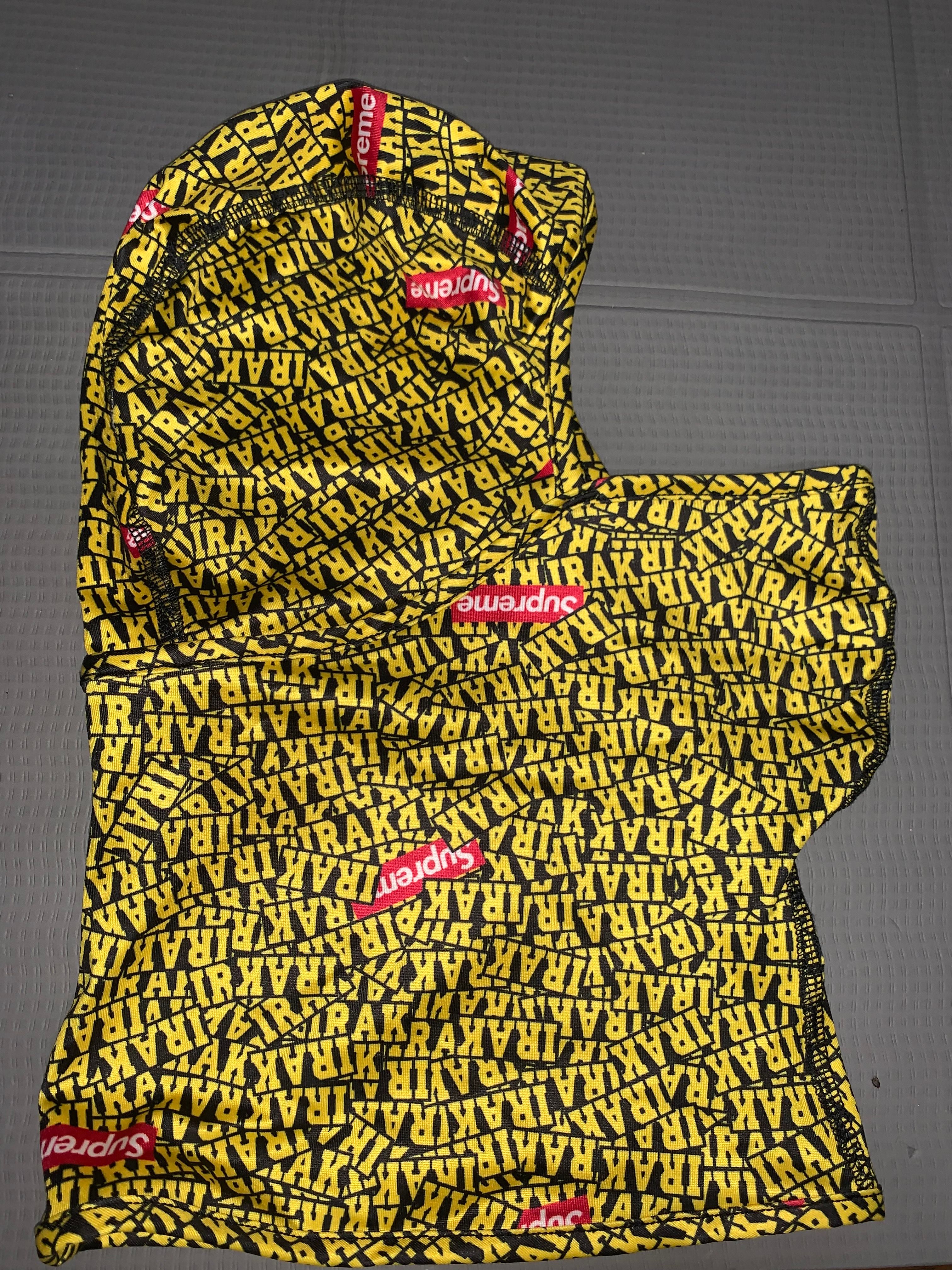 Supreme / IRAK Lightweight Balaclava "Yellow"