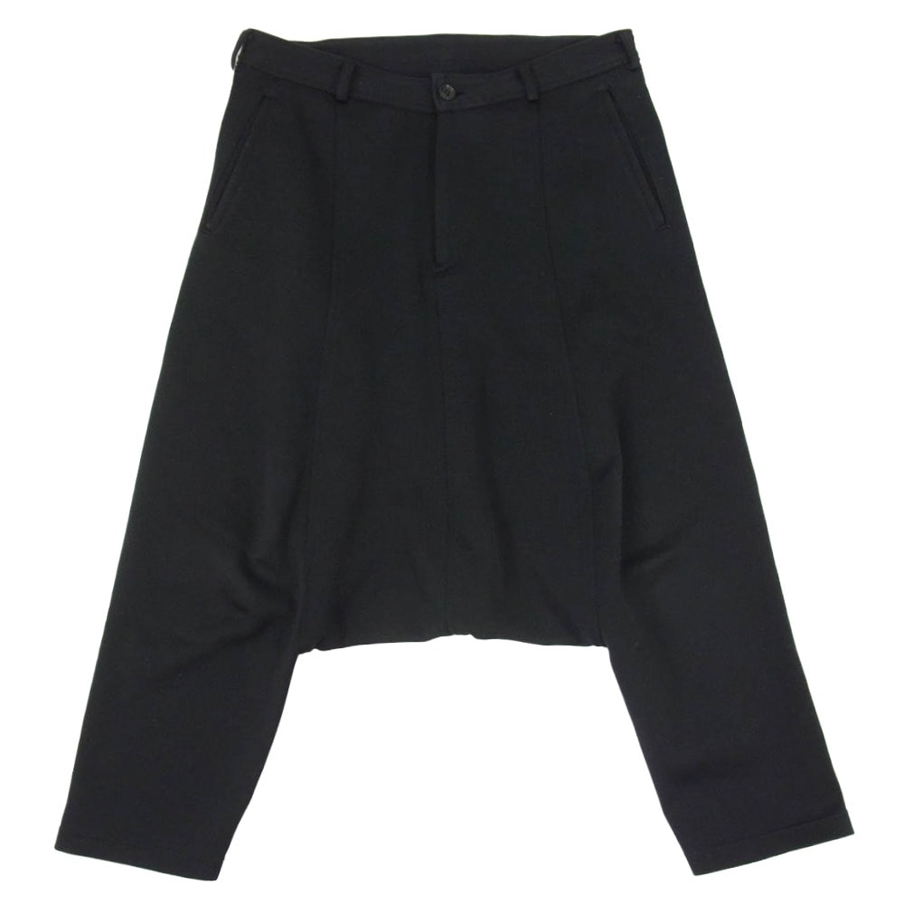 BLACK COMME des GARCONS ブラックコムデギャルソン パンツ 1D-P002 AD2009 サルエル パンツ ブラック系 M【中古】