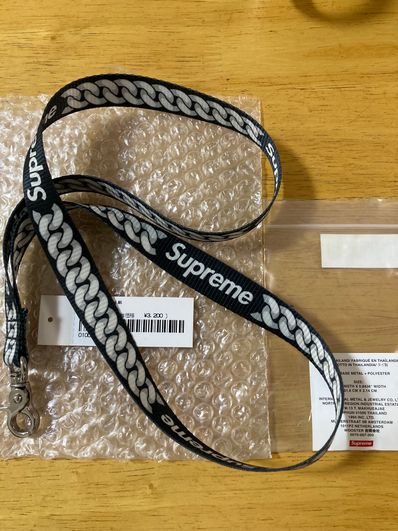 Supreme Cuban Links Lanyard "Black"